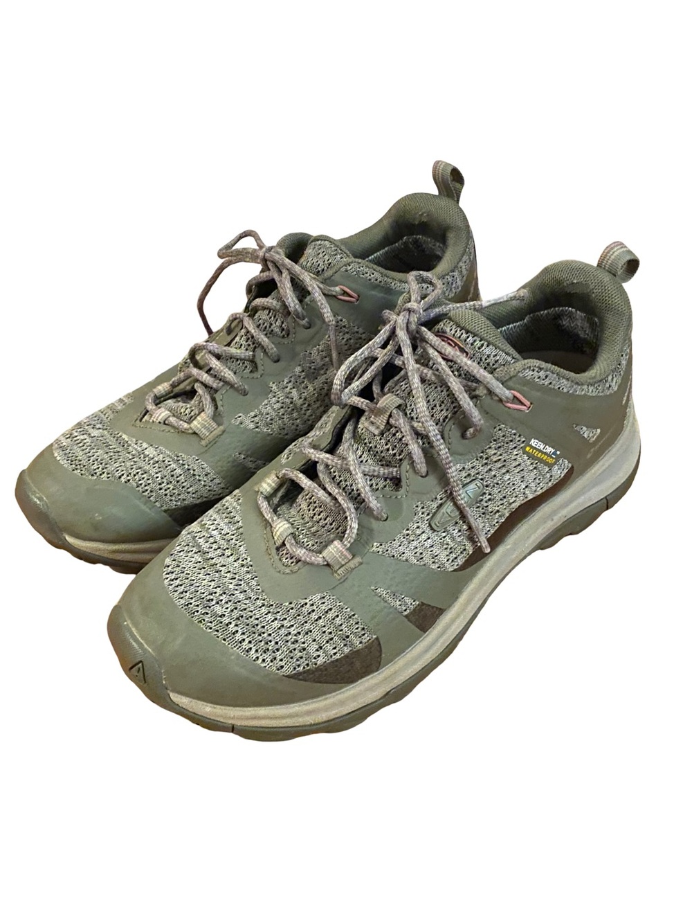 KEEN Terradora II gray waterproof low height trail hiking shoes size US 6.5